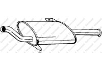 Exhaust backbox / end silencer 145-031 Bosal
