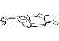 Exhaust backbox / end silencer 145-099 Bosal