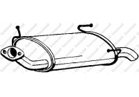 Exhaust backbox / end silencer 145-135 Bosal