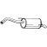 Exhaust backbox / end silencer 145-143 Bosal, Thumbnail 2