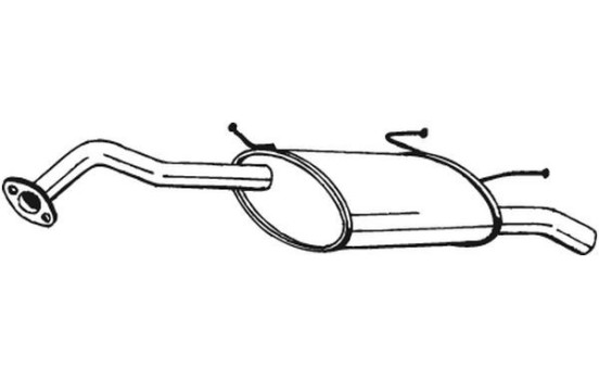 Exhaust backbox / end silencer 145-217 Bosal, Image 2