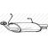 Exhaust backbox / end silencer 145-239 Bosal