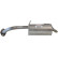 Exhaust backbox / end silencer 145-333 Bosal, Thumbnail 2