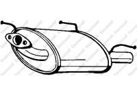 Exhaust backbox / end silencer 145-339 Bosal