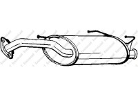 Exhaust backbox / end silencer 145-401 Bosal