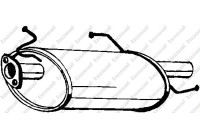 Exhaust backbox / end silencer 145-449 Bosal