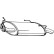 Exhaust backbox / end silencer 145-519 Bosal, Thumbnail 2