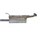 Exhaust backbox / end silencer 145-611 Bosal, Thumbnail 3