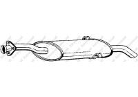 Exhaust backbox / end silencer 148-011 Bosal