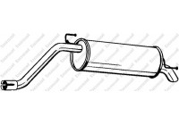 Exhaust backbox / end silencer 148-165 Bosal