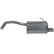 Exhaust backbox / end silencer 148-183 Bosal