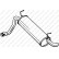 Exhaust backbox / end silencer 148-199 Bosal