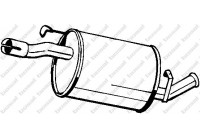 Exhaust backbox / end silencer 148-211 Bosal
