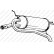 Exhaust backbox / end silencer 148-223 Bosal