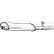 Exhaust backbox / end silencer 148-323 Bosal