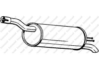 Exhaust backbox / end silencer 148-343 Bosal