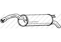 Exhaust backbox / end silencer 148-345 Bosal