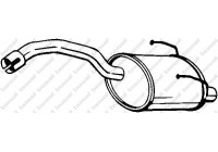 Exhaust backbox / end silencer 148-357 Bosal