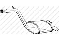 Exhaust backbox / end silencer 154-185 Bosal