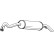 Exhaust backbox / end silencer 154-219 Bosal, Thumbnail 2