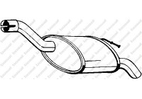 Exhaust backbox / end silencer 154-293 Bosal