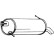 Exhaust backbox / end silencer 154-323 Bosal, Thumbnail 2