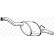 Exhaust backbox / end silencer 154-325 Bosal