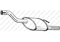 Exhaust backbox / end silencer 154-339 Bosal