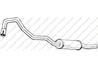 Exhaust backbox / end silencer 154-351 Bosal
