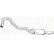 Exhaust backbox / end silencer 154-351 Bosal