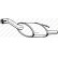 Exhaust backbox / end silencer 154-357 Bosal