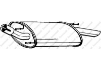 Exhaust backbox / end silencer 154-377 Bosal