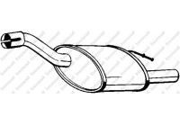 Exhaust backbox / end silencer 154-383 Bosal