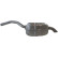 Exhaust backbox / end silencer 154-449 Bosal