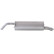 Exhaust backbox / end silencer 154-481 Bosal