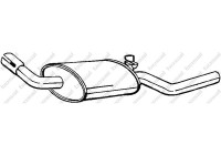 Exhaust backbox / end silencer 154-773 Bosal