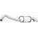Exhaust backbox / end silencer 154-919 Bosal