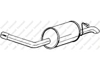 Exhaust backbox / end silencer 154-927 Bosal