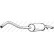 Exhaust backbox / end silencer 154-979 Bosal