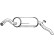 Exhaust backbox / end silencer 154-983 Bosal, Thumbnail 2