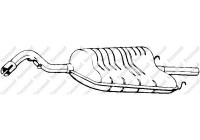 Exhaust backbox / end silencer 154-995 Bosal