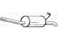 Exhaust backbox / end silencer 154-997 Bosal
