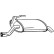 Exhaust backbox / end silencer 163-027 Bosal, Thumbnail 2