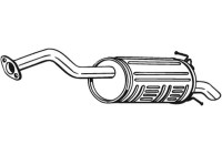 Exhaust backbox / end silencer 163-055 Bosal