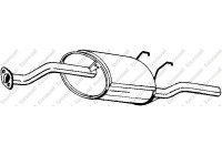 Exhaust backbox / end silencer 163-121 Bosal