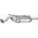 Exhaust backbox / end silencer 163-157 Bosal, Thumbnail 2