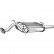 Exhaust backbox / end silencer 163-157 Bosal