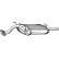 Exhaust backbox / end silencer 163-157 Bosal, Thumbnail 3