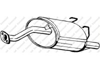 Exhaust backbox / end silencer 163-203 Bosal