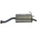 Exhaust backbox / end silencer 163-391 Bosal, Thumbnail 2